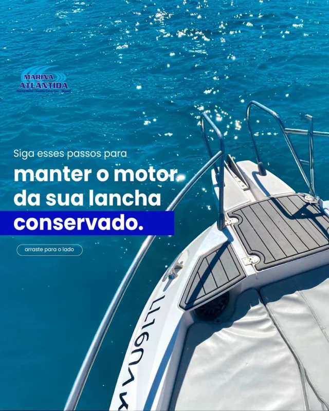 Conservar o motor da sua embarcação faz com que ela dure por muito mais tempo e garanta ainda mais diversão para você e sua família! 🛥️

Aqui na Marina Atlântida, não só guardamos embarcações, como também cuidamos para que ela tenha o melhor funcionamento, evitando dores de cabeça. 

Para saber mais sobre nossos serviços, basta acessar o link da bio! 🌊
